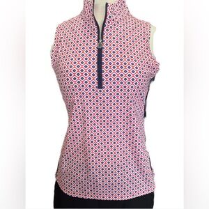 Kinona Keep It Covered Sleeveless Women's Golf Top - Size Large